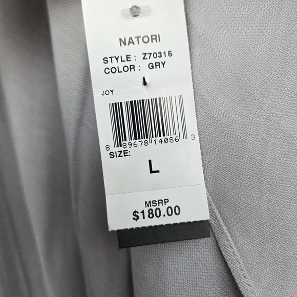 Natori Sleep Kaftan Kimono Grey Size Large - Picture 4 of 7